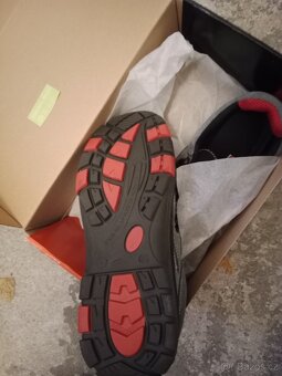 Pracovní obuv/ pevný kůže sandál, vel.43 NOVÉ - 3