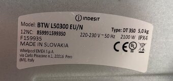 Indesit BTW L50300 EU/N - 3