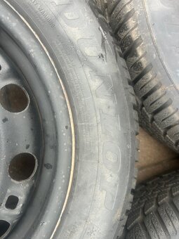 Zimní sada plechových disku 5x100 r 15 Škoda Fabia 3, Rapid - 3