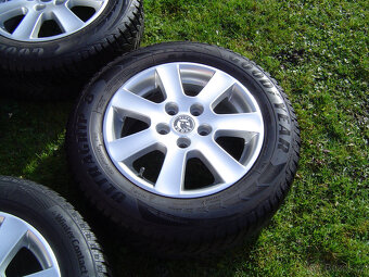 4X ZIMNÍ HLINÍKOVÁ KOLA ŠKODA OCTAVIA II 195/65 R15.. - 3