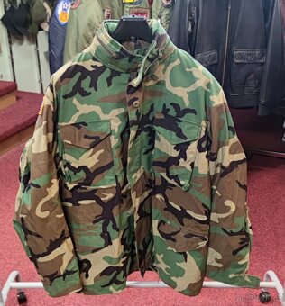 Bunda M65 woodland vel.L/L nenošená USA - 3