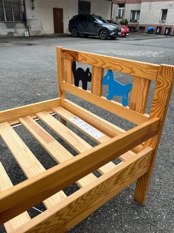 Dětská postel IKEA Kritter+ matrace - 3