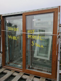 dveře terasové hnědé - 3