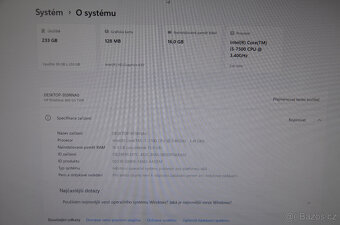 HP Elitedesk 800 G3 PC i5/16GB/SSD 256GB/záruka - 3