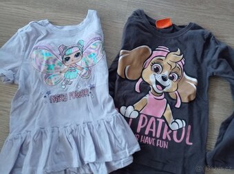 Dívčí trička a legíny, vel. 134 - 3