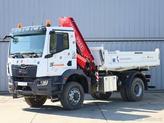 MAN TGM 18.320, 4x4, EURO 6, TŘÍSTRANNÉ SKLÁPĚNÍ, MEILLER KI - 3
