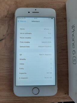 iphone 6s 64gb top stav - 3