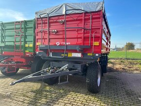 Prodej skladu Dvounápravový třístranný přívěs T739 14t - 3