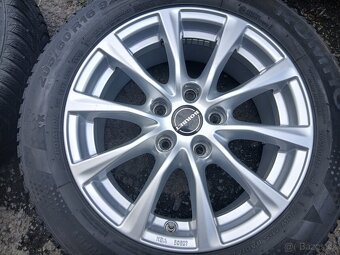 Prodám Sadu ALU kol Borbet 205/60R16 zimní - 3