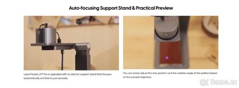 LaserPecker L1 Pro + automatický stojan – profi gravírovací - 3