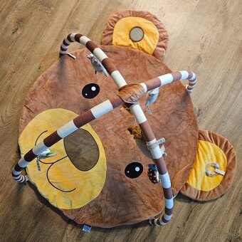 Hrací deka s hrazdičkou pro miminko - 3