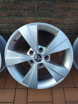 Alu kola 16 " orig Škoda 5x112 Octavia II,III, Superb - 3