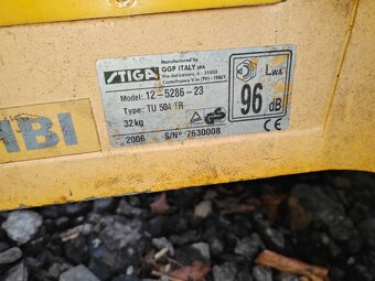 Stiga turbo , hliníkové šasi v dobrém stavu. - 3