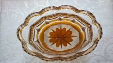 Starožitná mísa z broušeného skla - 3