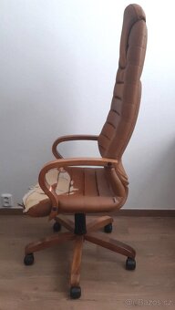 Kancelařská židle Prowork - plně funkční, k přečalounění - 3