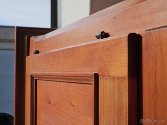 Komoda + rohová vitrína - masiv - Třebíčsko - 3