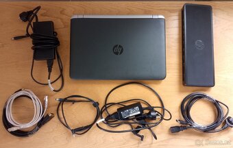 Notebook HP ProBook 450 G3 (i-7)+ dokovací stanice HP - 3