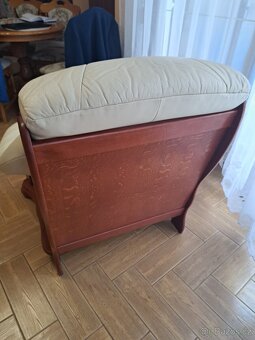 Kožená sedací souprava 3+1+1 - 3