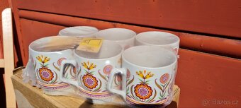 Retro hrnky Slunečnice - 3