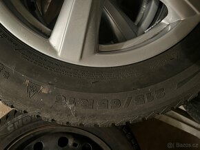 Prodam ALU kola origo  + pneu zimní na vw tiguan I - 3