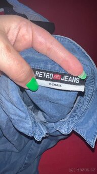 Dámská košile Retro jeans - 3