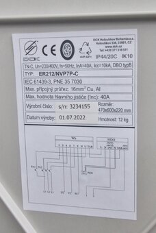 Prodám stavební rozvaděč – používaný pouze 1 měsíc - 3