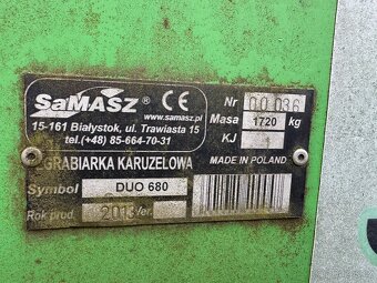 Shrnovač Samasz 680 duo - 3