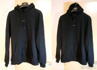 Off-White mikina Vinyl Black - 3