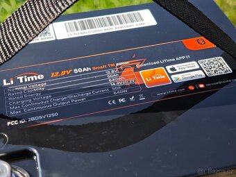 LiFePO4 baterie LiTime 12V 50Ah s BLUETOOTH - 3
