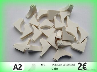 A Lego® Originál Diely biele (ako nové, nehrané) - 3
