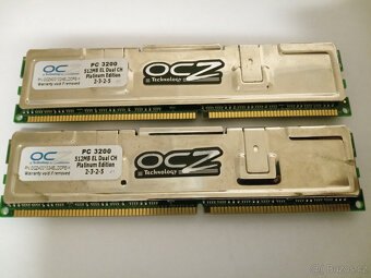 Paměti- 512MB a 1GB DDR1. - 3