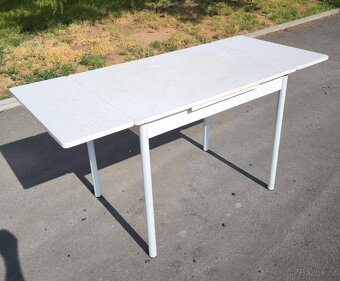 DOVOZ MOŽNÝ rozkládací jídelní stůl 92 až 146 x 65 - 3