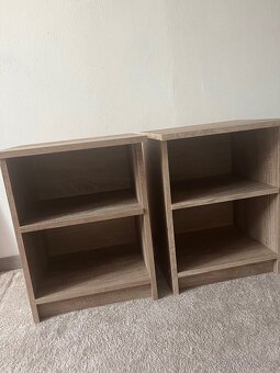 Noční stolek IKEA dub - 3