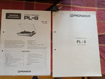 Prodám gramofon Pioneer PL-8 - 3