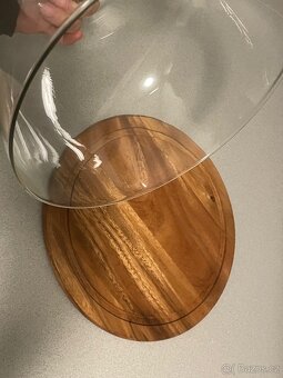 Zassenhaus Krásné dřevěné prkénko podnos s víkem - 3