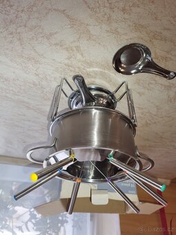 Fondue set z 10 částí- nový - 3