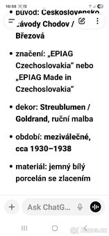Porcelánová neúplná sada epiag mezivalečná - 3