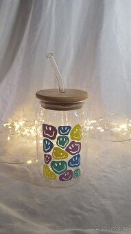 Sklenice s brčkem - 3