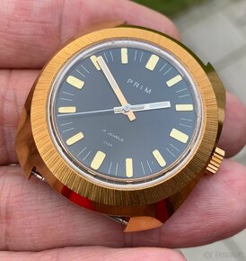 Hodinky Prim pozlacené masivní kal. 66 TOP NOS - 3