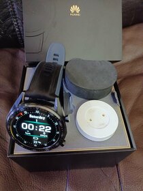 Chytré hodinky Huawei Watch GT FTN-B19, nabíječka, krabička - 3