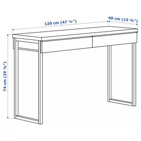 Psací stůl IKEA BESTÅ BURS - 3