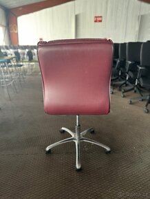 Kancelářská židle - kůže - 3