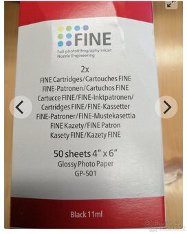 inkoustová náplň • pro tiskárny Canon - 3