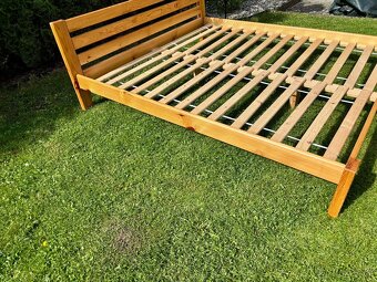 Manzelska postel 200x180 masiv - 3
