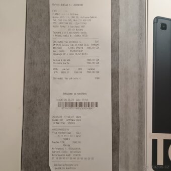 Samsung tablet WiFi S6 Lite, stylus a pouzdrem 64 GB - 3