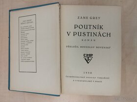Z.GREY - POUTNÍK V PUSTINÁCH - NOVINA 1930 - PV - 3