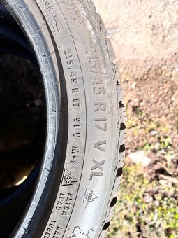 2ks. 215/45 R17 91V XL Continental TS 870 - DOT 2022 - 3
