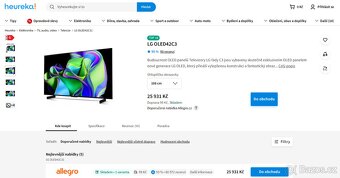 LG OLED C3 42" - v záruce do 2026/06 - 3
