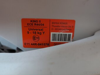 Autosedačky Britax-Römer 9-18kg - 3