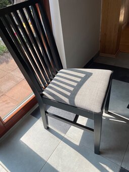 Jídelní rozkládací stůl IKEA + 6 židlí - 3